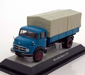 MERCEDES L 911 CANVAS TOP BLUE