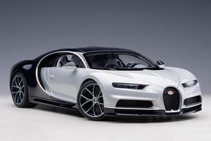 BUGATTI CHIRON WHITE/BLUE — фото 13