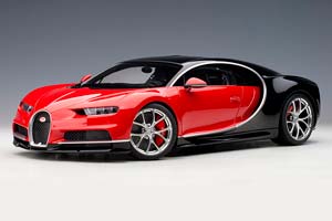 BUGATTI CHIRON 2003 RED WITH BLACK