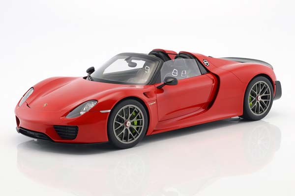 PORSCHE 918 SPYDER WEISSACH PACKAGE GUARDS 2016 RED