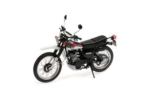 YAMAHA XT 500 1986 DARK BLUE/WHITE — фото 4