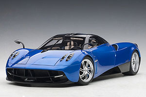 PAGANI HUAYRA 2011 BLUE METALLIC/BLACK ROOF — фото 12