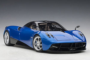 PAGANI HUAYRA 2011 BLUE METALLIC/BLACK ROOF — фото 13
