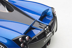 PAGANI HUAYRA 2011 BLUE METALLIC/BLACK ROOF — фото 7