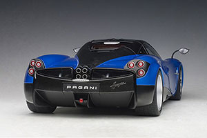 PAGANI HUAYRA 2011 BLUE METALLIC/BLACK ROOF — фото 9