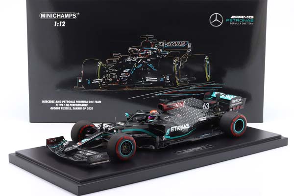 MERCEDES-AMG F1 W11 #63 SAKHIR GP FORMULA 1 2020 GEORGE RUSSELL / МЕРСЕДЕС-АМГ ФОРМУЛА-1 W11 САКХИР ГРАН-ПРИ ГЕОРГЕ РУССЕЛЛ — фото 3