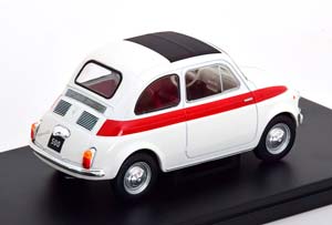 FIAT 500 WHITE RED — фото 2