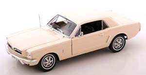 FORD MUSTANG COUPE 1964 1/2 WHITE