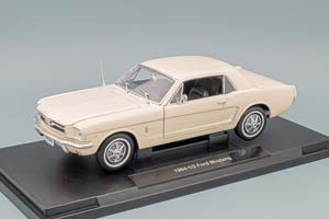 FORD MUSTANG 1/2 HARD-TOP (1964), WHITE