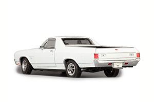CHEVROLET EL CAMINO 1970 WHITE BLACK — фото 15