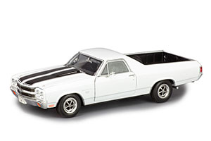 CHEVROLET EL CAMINO 1970 WHITE BLACK — фото 1