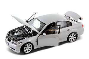 BMW 330I 3-SERIES E90 2005 SILVER — фото 3