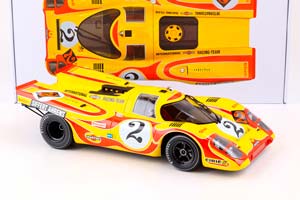 PORSCHE 917K 9H KYALAMI 2 SIFFERT/AHRENS 1970 КРАСНЫЙ С ЖЕЛТЫМ — фото 2