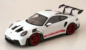 PORSCHE 911 (992) GT3 RS 2022 WHITE RED