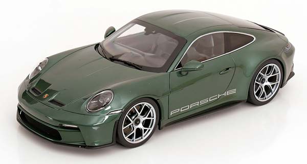 PORSCHE 911 (992) S / T 2023 DARK GREEN-METALLIC / ПОРШЕ 911 992 ТЕМНЫЙ ГРИН-МЕТАЛЛИК ТЕМНО ЗЕЛЕНЫЙ