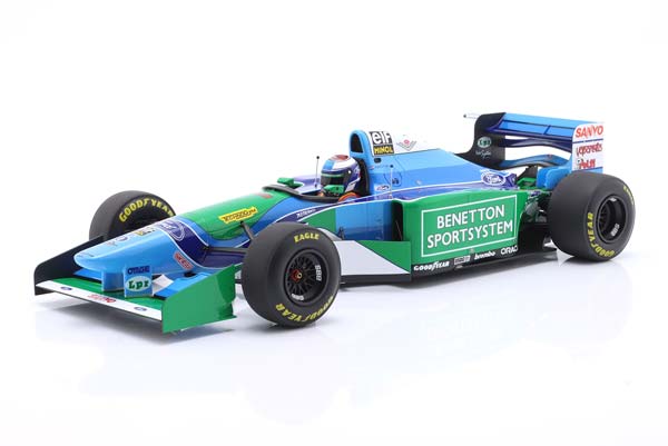 BENETTON B194 #6 3RD HUNGARY GP FORMULA 1 1994 JOS VERSTAPPEN / БЕНЕТТОН B194 3 МЕСТО ГРАН-ПРИ ВЕНГРИИ ФОРМУЛА-1 ДЖОС ВЕРСТАППЕН