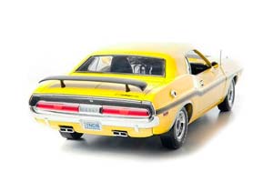 DODGE CHALLENGER R/T 1970 YELLOW (ИЗ ТЕЛЕСЕРИАЛА "МОРСКАЯ ПОЛИЦИЯ: СПЕЦОТДЕЛ") — фото 2