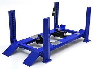 GARAGE ZUBEHÖR HEBEBÜHNE BLUE / ПОДЪЁМНИК ДЛЯ ГАРАЖА