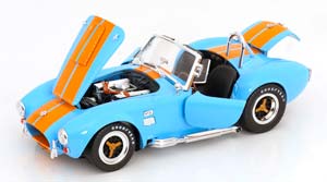 SHELBY COBRA 427 S/C 1966 LIGHTBLUE ORANGE — фото 3