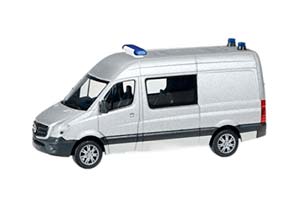 MERCEDES-BENZ SPRINTER КОМБИ СЕРЕБРИСТЫЙ (ДЛИНА МОДЕЛИ 3-5 СМ)