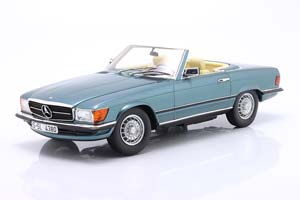 MERCEDES-BENZ 380SL CONVERTIBLE (R107) YEAR 1983 GREEN METALLIC / МЕРСЕДЕС-БЕНЦ 380SL КАБРИОЛЕТ R107 ЗЕЛЕНЫЙ МЕТАЛЛИК