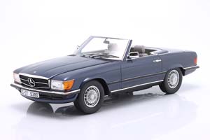 MERCEDES-BENZ 380SL CONVERTIBLE (R107) YEAR 1983 BLUE METALLIC / МЕРСЕДЕС-БЕНЦ 380SL КАБРИОЛЕТ R107 СИНИЙ МЕТАЛЛИК