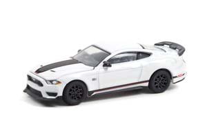 FORD MUSTANG MACH 1 2021 OXFORD WHITE (ДЛИНА МОДЕЛИ 6-10 СМ)