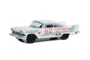 PLYMOUTH SAVOY #62 JOE GIBA PIKES PEAK INTERNATIONAL HILL CLIMB 1957 (ДЛИНА МОДЕЛИ 6-10 СМ)