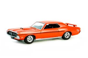 MERCURY COUGAR ELIMINATOR 1969 COMPETITION ORANGE (ДЛИНА МОДЕЛИ 6-10 СМ)