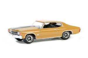 CHEVROLET CHEVELLE SS 454 1971 PLACER GOLD (ДЛИНА МОДЕЛИ 6-10 СМ)