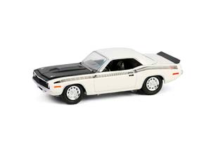 PLYMOUTH AAR 'CUDA 1970 ALPINE WHITE (ДЛИНА МОДЕЛИ 6-10 СМ)