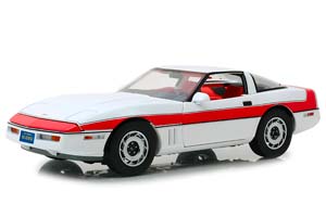 CHEVROLET CORVETTE C4 A-TEAM 1984 WHITE RED
