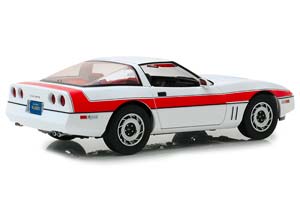 CHEVROLET CORVETTE C4 A-TEAM 1984 WHITE RED — фото 2