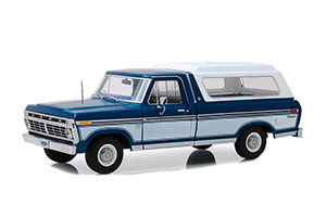 FORD F-100 BODYSIDE ACCENT PANEL AND DELUXE BOX COVER 1975 MIDNIGHT BLUE POLY