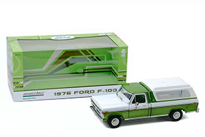 FORD F-100 BODYSIDE ACCENT PANEL AND DELUXE BOX COVER 1976 MEDIUM GREEN GLOW POLY — фото 3