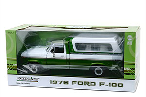 FORD F-100 BODYSIDE ACCENT PANEL AND DELUXE BOX COVER 1976 MEDIUM GREEN GLOW POLY — фото 4