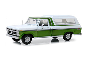 FORD F-100 BODYSIDE ACCENT PANEL AND DELUXE BOX COVER 1976 MEDIUM GREEN GLOW POLY