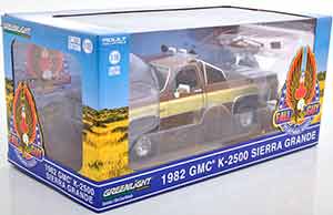 GMC K-2500 SIERRA GRANDE WIDESIDE FALL GUY 1982 BROWN / GOLD / ГМК K-2500 СИЕРРА ГРАНДЕ ВИДЕСИДЕ ФАЛЛ ГУЙ КОРИЧНЕВЫЙ ЗОЛОТОЙ — фото 7