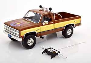 GMC K-2500 SIERRA GRANDE WIDESIDE FALL GUY 1982 BROWN / GOLD / ГМК K-2500 СИЕРРА ГРАНДЕ ВИДЕСИДЕ ФАЛЛ ГУЙ КОРИЧНЕВЫЙ ЗОЛОТОЙ — фото 5