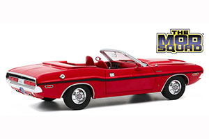 DODGE CHALLENGER R/T CONVERTIBLE 1970 RALLYE RED ИЗ ТЕЛЕСЕРИАЛА "THE MOD SQUAD" — фото 2