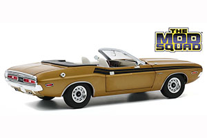 DODGE CHALLENGER 340 CONVERTIBLE 1971 GOLD ИЗ ТЕЛЕСЕРИАЛА "THE MOD SQUAD" — фото 2