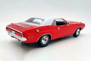 DODGE CHALLENGER "THE CHALLENGER DEPUTY" 1970 BRIGHT RED/WHITE ROOF / DODGE CHALLENGER "THE CHALLENGER DEPUTY" 1970 ЯРКО-КРАСНО-БЕЛАЯ КРЫША — фото 2