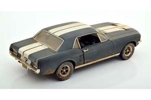 FORD MUSTANG COUPE 1967 MATTE BLACK (МАШИНА АДОНИСА КРИДА ИЗ К/Ф КРИД II) / ФОРД MUSTANG COUPE 1967 MATTE BLACK (МАШИНА АДОНИСА КРИДА ИЗ К/Ф КРИД II) — фото 2