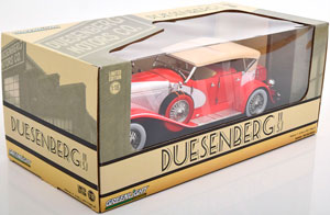 DUESENBERG II SJ LA GRANDE TORPEDO 1930 RED/WHITE / ДЮЗЕНБЕРГ II SJ LA GRANDE TORPEDO 1930 КРАСНО-БЕЛЫЙ — фото 4