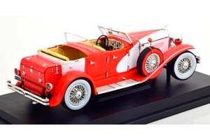 DUESENBERG II SJ LA GRANDE TORPEDO 1930 RED/WHITE / ДЮЗЕНБЕРГ II SJ LA GRANDE TORPEDO 1930 КРАСНО-БЕЛЫЙ — фото 2