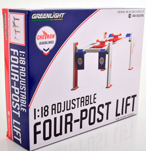 GARAGE CHEVRON GASOLINES HEBEBÜHNE / ПОДЪЕМНИК