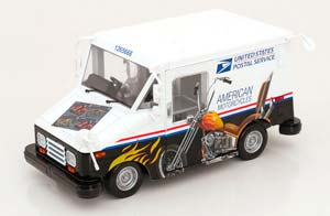 GMC LONG LIFE US POSTAL SERVICE WHITE BLUE RED