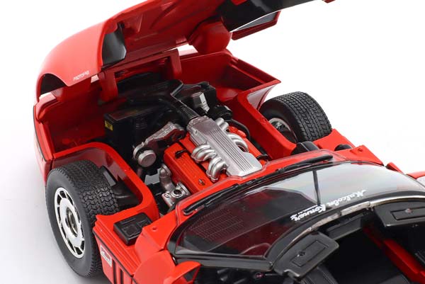 CHEVROLET CORVETTE C4 1988 #1 MALCOLM KONNER / ШЕВРОЛЕ КОРВЕТ C4 МАЛКОЛМ КОННЕР КРАСНЫЙ — фото 6
