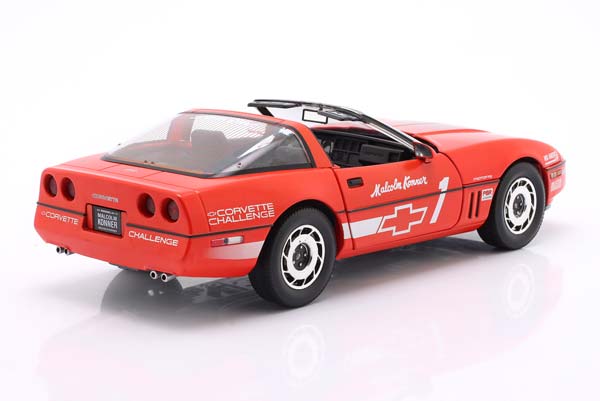 CHEVROLET CORVETTE C4 1988 #1 MALCOLM KONNER / ШЕВРОЛЕ КОРВЕТ C4 МАЛКОЛМ КОННЕР КРАСНЫЙ — фото 2