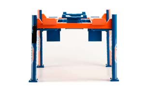 GARAGE FOUR-POST LIFTS / ПОДЪЕМНИК GULF OIL BLUE/ORANGE — фото 2